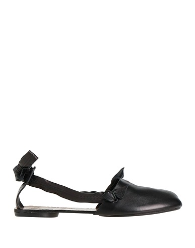 MAISON MARGIELA Ballet flats Black Soft Leather