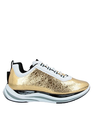 ARKISTAR Sneakers Gold Textile fibres