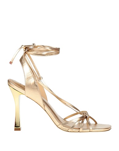 GOLD & ROUGE Sandali Oro Pelle