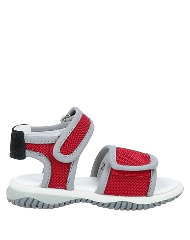 HOGAN Sandali Mattone Pelle, Fibre tessili