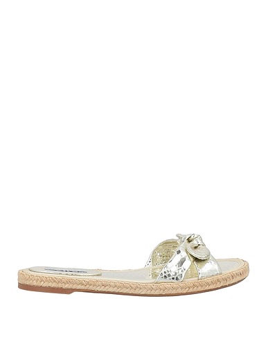 TABITHA SIMMONS Espadrilles Platinum Soft Leather