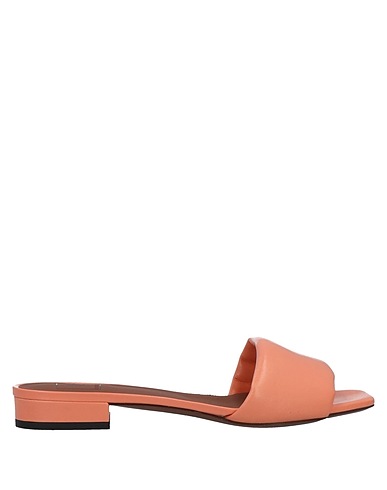 L' AUTRE CHOSE Sandalen Pfirsich Zickleinleder
