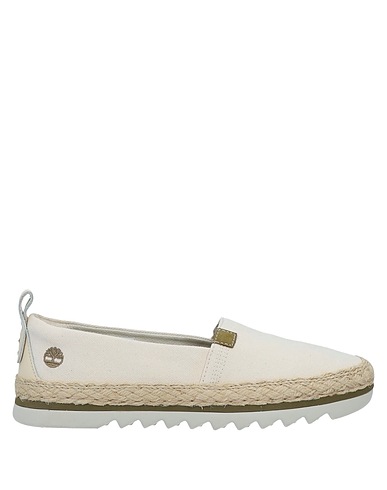 TIMBERLAND Espadrilles EARTHKEEPERS Elfenbein Leder, Gewebefasern