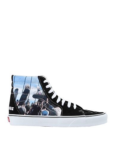 VANS Sneakers UA SK8-Hi
 Noir Cuir, Fibres textiles