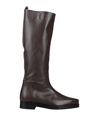LOW CLASSIC Boots Dark brown Bovine leather