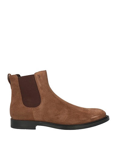 TOD'S Stivaletti Cammello Pelle