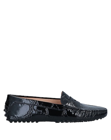 TOD'S Loafers Black Soft Leather