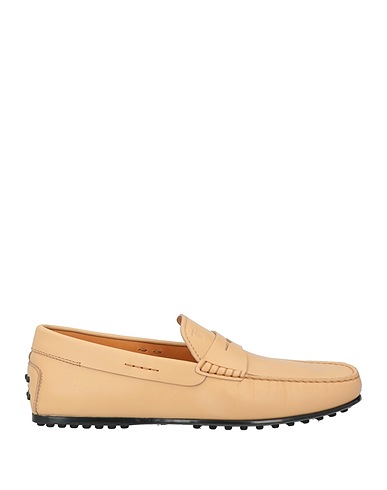 TOD'S Mokassins Beige Leder