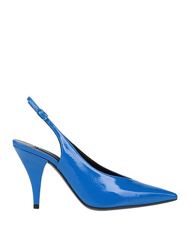 CASADEI Court Blue Soft Leather