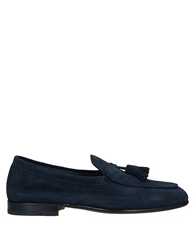 SANTONI Mocassino Blu notte Pelle