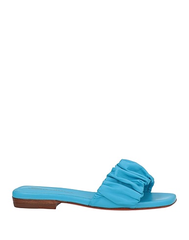 SANTONI Sandali Azzurro Pelle