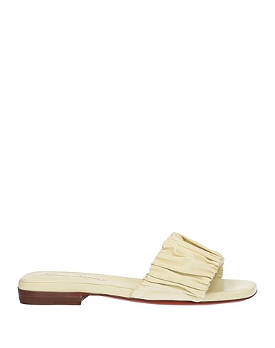 SANTONI Sandali Giallo pastello Pelle