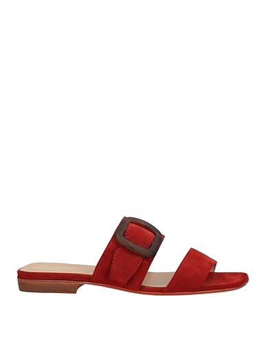 SANTONI Sandals Brick Leather