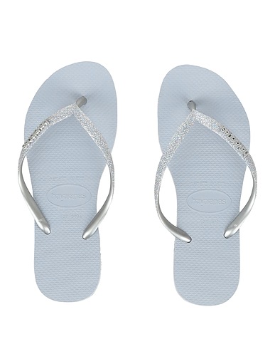 HAVAIANAS Flip flops Silver Rubber