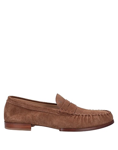 TOD'S Loafers Khaki Leather