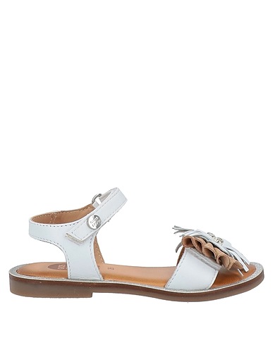 GIOSEPPO Sandals White Soft Leather
