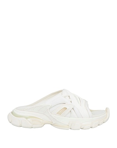 BALENCIAGA Sandals White Textile fibres, Other Fibres