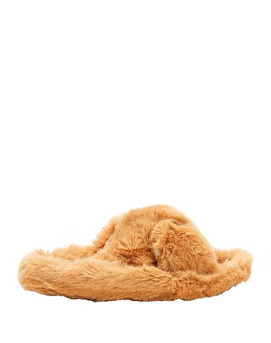 8 by YOOX Sandals Camel 100% Synthetic fibers