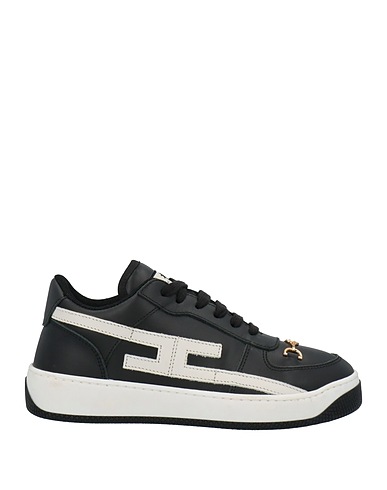 ELISABETTA FRANCHI Sneakers Black Soft Leather