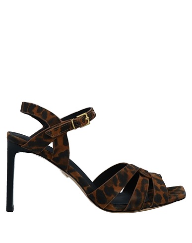 LOLA CRUZ Sandals Brown Soft Leather