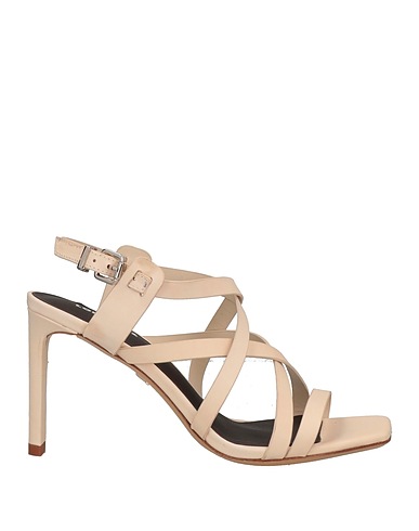 LOLA CRUZ Sandali Off white Pelle