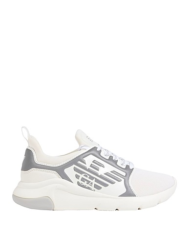 EA7 Sneakers White Textile fibres, Rubber