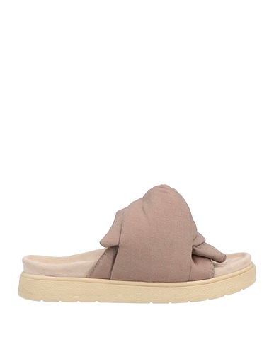 INUIKII Sandals Khaki 100% Linen