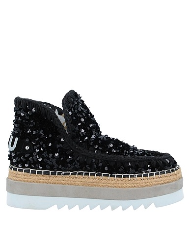 MOU Ankle boot Black Textile fibres, Other Fibres