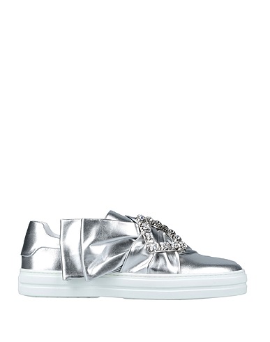 ROGER VIVIER Sneakers Silver Soft Leather