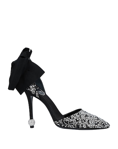 ROGER VIVIER Pump Black Textile fibers