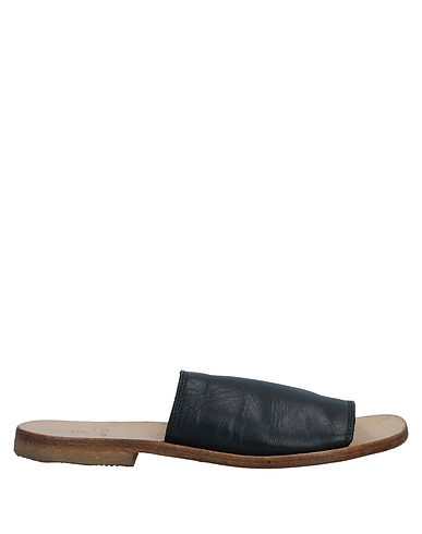 MOMA Sandals Black Calfskin