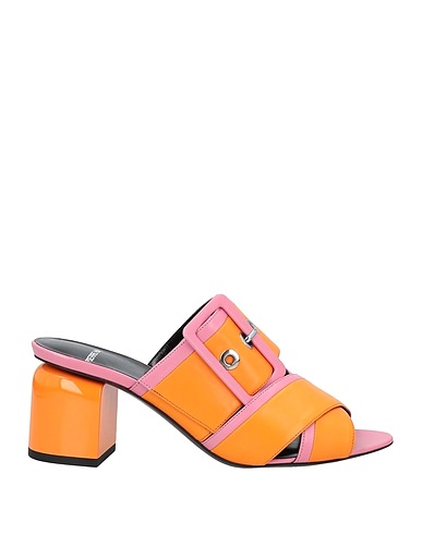 PIERRE HARDY Sandals Orange Lambskin