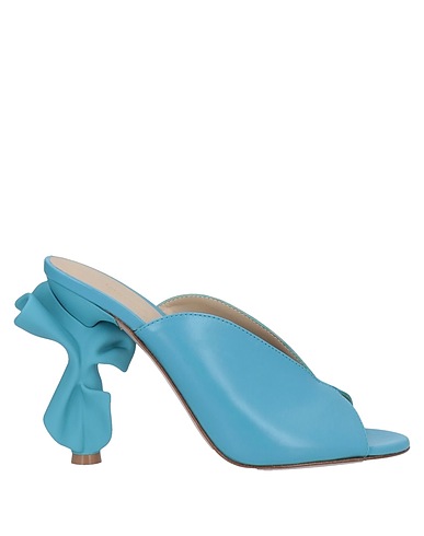 LE SILLA Sandalen Azurblau Leder