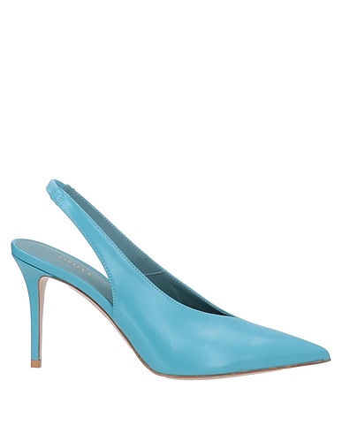 LE SILLA Pump Pastel blue Soft Leather