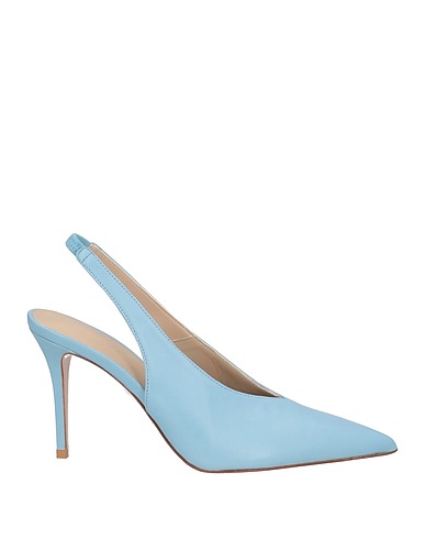 LE SILLA Pumps Himmelblau Leder