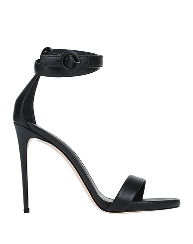 LE SILLA Sandals Black Soft Leather