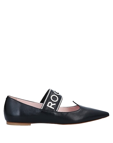 ROGER VIVIER Ballet flats Black Soft Leather