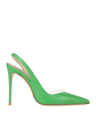 LE SILLA Pump Light green Soft Leather, Plastic