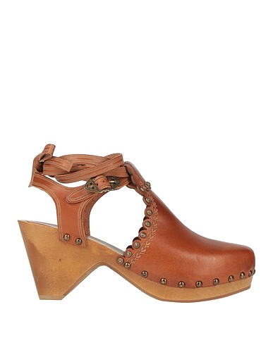 ISABEL MARANT Mules and clogs Tan 100% Calfskin