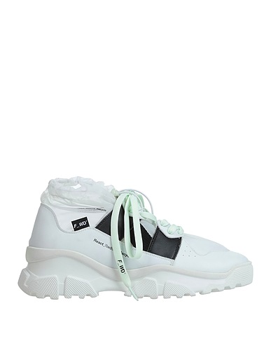 F_WD Sneakers White Textile fibers