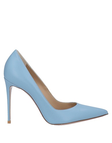 LE SILLA Décolleté Azzurro Pelle