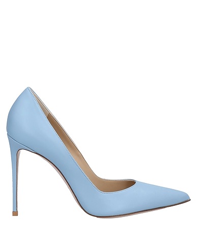 LE SILLA Pump Sky blue Leather