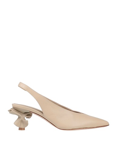 LE SILLA Décolleté Beige Pelle