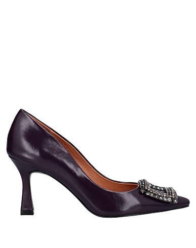 BIBI LOU Pumps Violett Leder