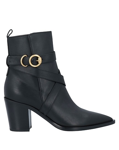 GIANVITO ROSSI Ankle boot Black Calfskin