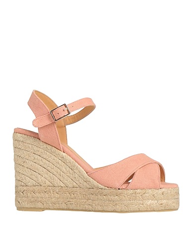 CASTAÑER Espadrilles Pink Textile fibres
