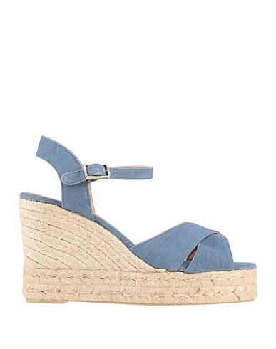 CASTAÑER Espadrilles Slate blue Textile fibres