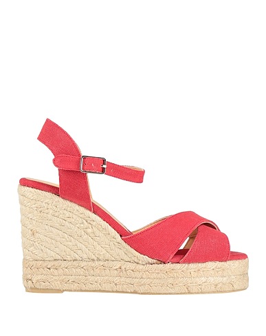 CASTAÑER Espadrilles Brick red Textile fibres