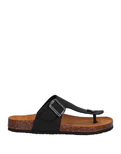 DOCKSTEPS Flip flops Black Soft Leather