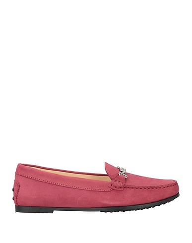 TOD'S Loafers Mauve Soft Leather